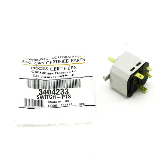 ✅OEM Whirlpool 3404233 WP3404233 Dryer Switch, Push To Start