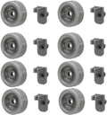 WD35X21041 Lower Rack Kit 8 P for GE Dishwasher WD12X10136 WD12X10107 WD12X10126