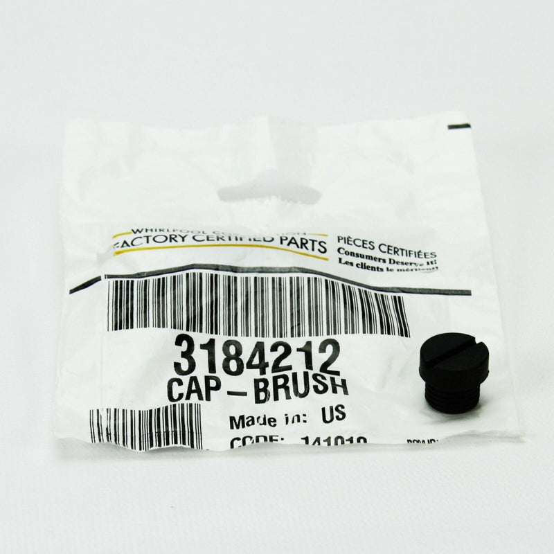 ✅OEM Whirlpool 3184212 KitchenAid Mixer Motor Brush Cap, Black