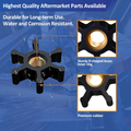 Utility Pump Impeller Replacement 5 Pack Fits 5/16" Shaft 1/10–1/12HP Motors