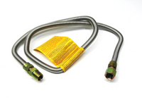 Stainless Steel Gas Flex Dryer Installation 48" 4' Connector With Fittings