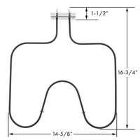 Bake Element for Whirlpool, Sears, Kenmore W10207397 AP4514837, PS2579628