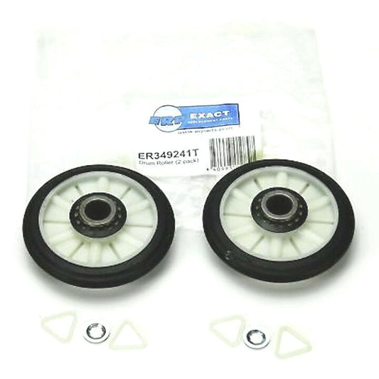 Drum Support Roller Kit for Whirlpool Roper Estate Dryer 349241T AP3098345