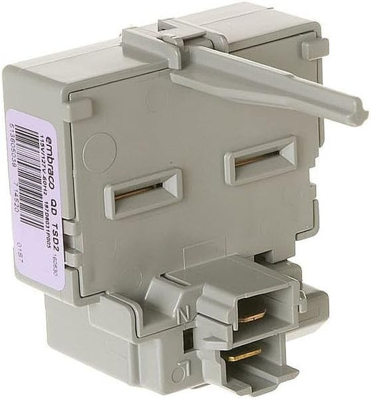 Genuine OEM GE WR08X22874 Refrigerator Compressor Start Device