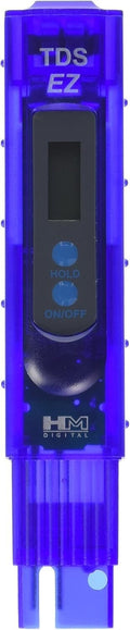 HM Digital TDS-EZ Water Quality TDS Tester, 0-9990 ppm Measurement Range, 1 ppm