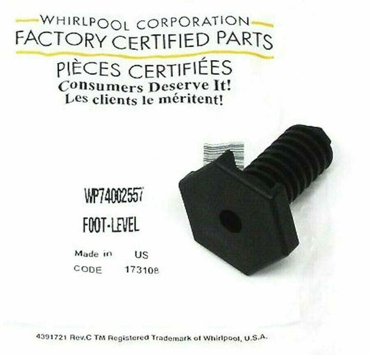 ✅OEM Whirlpool Range Leveling Leg 74002557 WP74002557 PS2081009 W11665456