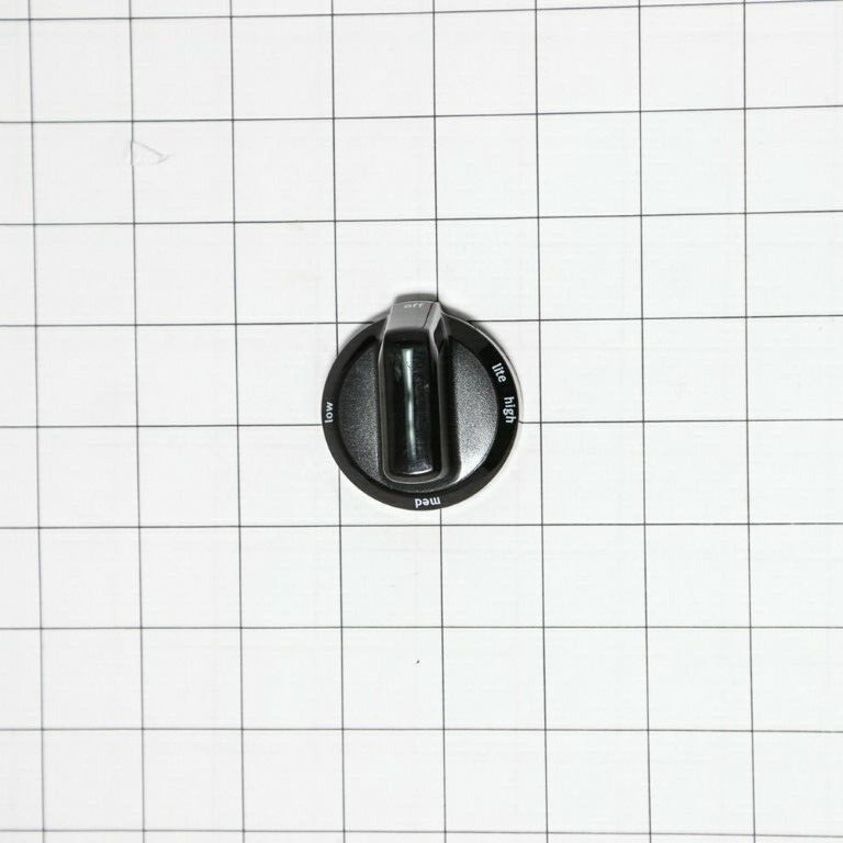 ✅OEM Whirlpool W10200193 Black Surface Burner Knob WPW10200193