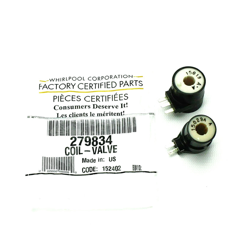 ✅OEM Whirlpool WP279834 Dryer Gas Valve Solenoid Kit  AP3094251 PS334310