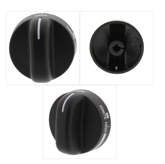 ERP Range Oven Gas Stove Knob Replaces for Whirlpool 8273103 PS393678 AP6012363