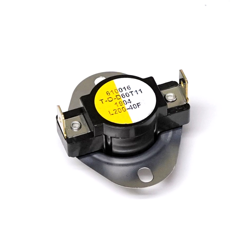 Supco L200-40F L-Series Snap-Action SPST Limit Control Thermostat