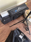Pro Photo Studio Set 4 Socket Light Holder Umbrella