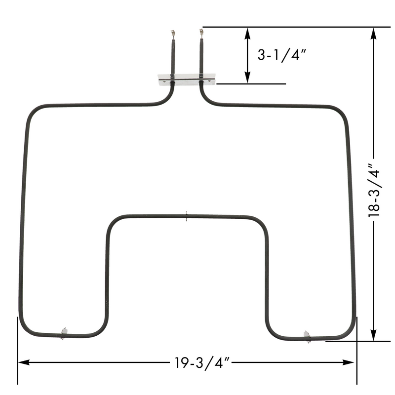 Range Oven Bake Lower Unit Heating Element for Frigidaire 318255006 CH7865