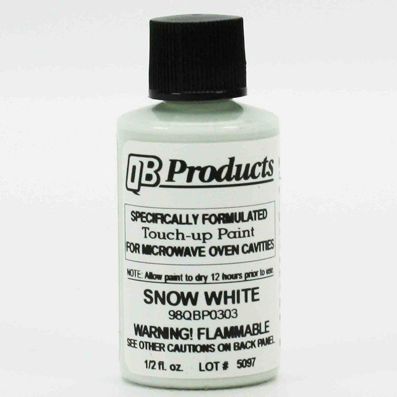 Snow Bright White Microwave Oven Cavity Touch-Up Paint 98QBP0303