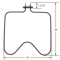 OEM Whirlpool Oven Range Bake Element WPY04000066 Y04000066