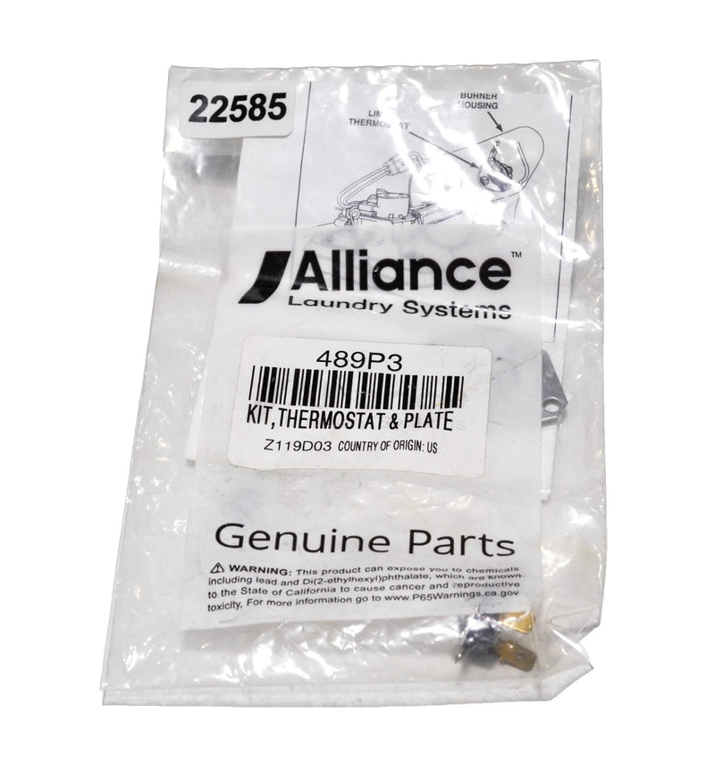 489P3 Speed Queen Dryer High Limit Thermostat Kit 489P3