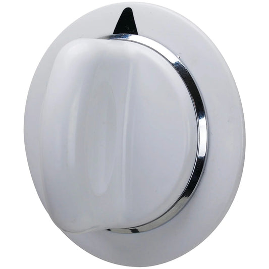White Dryer Timer Control Knob Fits General Electric Hotpoint WE1M654