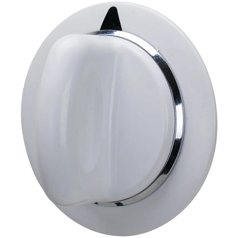 White Dryer Timer Control Knob Fits General Electric Hotpoint WE1M654