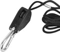 6-Pair iPower 1/8 Inch 8-Feet Long Heavy Duty Adjustable Rope Clip Hanger 150lbs