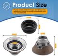 6-2095720 Washer Tub Seal Kit Compatible with Whirlpool Maytag Replaces AP439001