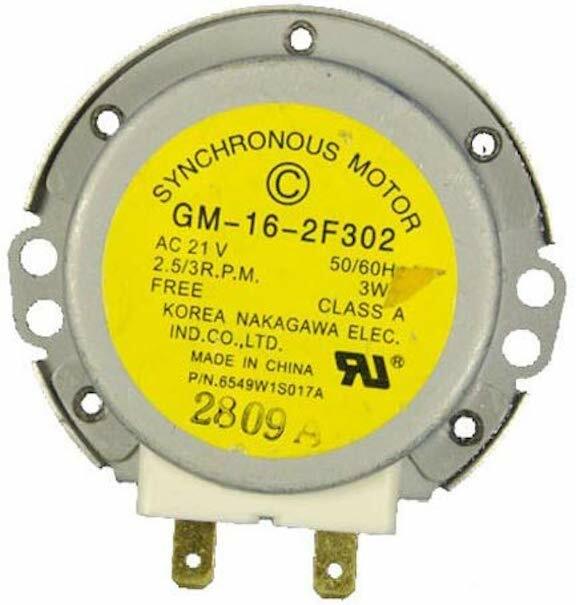 ✅OEM LG 6549W1S011B 6549W1S017A Microwave Circulating Motor