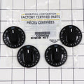 Authentic Whirlpool Burner Knob Kit (SET OF 4) 12200034