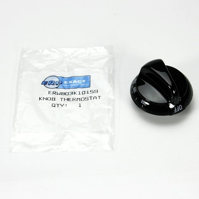 Range Oven Thermostat Knob Black For GE WB03K10159 AP3775476 PS952152