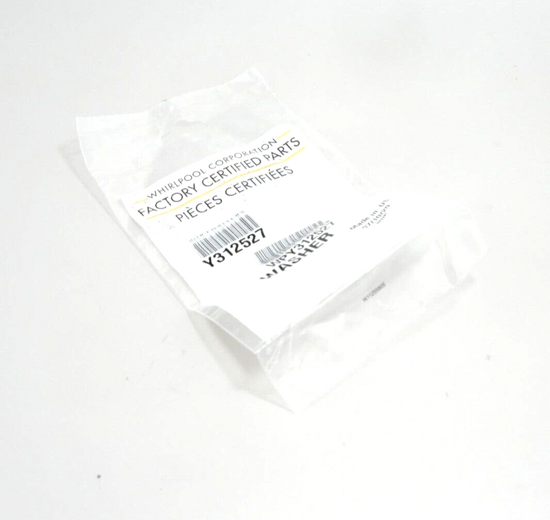 Authentic Whirlpool WPY312527 Y312527 Dryer Idler Shaft Washer