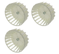3pcs 303836 Dryer Blower Wheel Fits Whirlpool Maytag Y303836 AP4294048 PS2200270