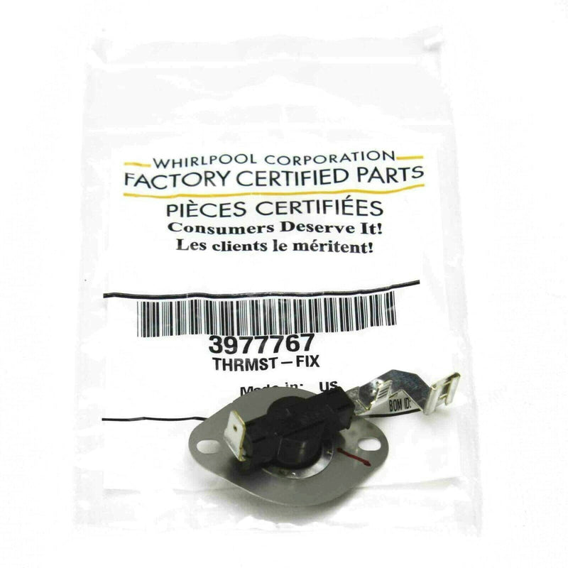 OEM Whirlpool WP3977767 3977767 Dryer Hi-Limit Thermostat