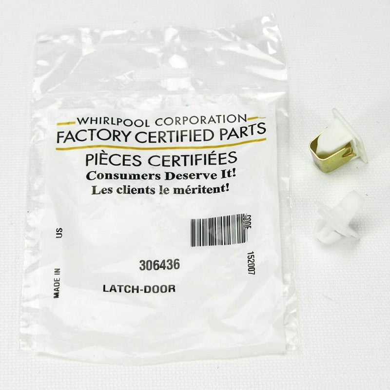 ✅OEM Whirlpool 306436 Dryer Door Latch Kit