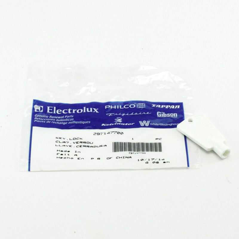 ✅OEM Frigidaire 297147700 WR05X0065 Freezer Door Key White
