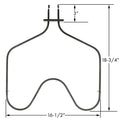 Range Oven Bake Unit Heating Element for Whirlpool WP308180 AP6007578 PS11740695