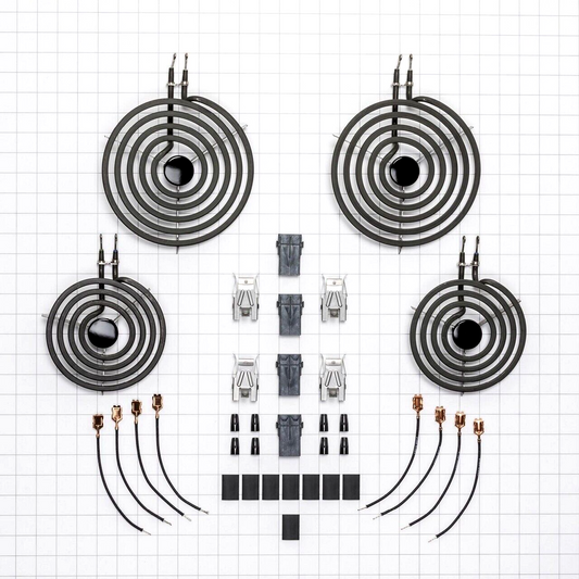 Authentic Whirlpool Range 4 Burner Element Kit 4392061