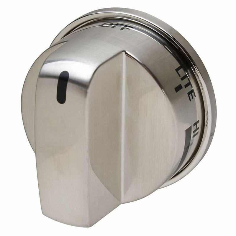 LG EBZ37189611 Stainless Steel Oven Burner Knob AP4447911 PS353412 EBZ37189601