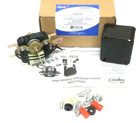 ✅OEM Supco SM999 EM249 Universal Refrigerator Evaporator Motor