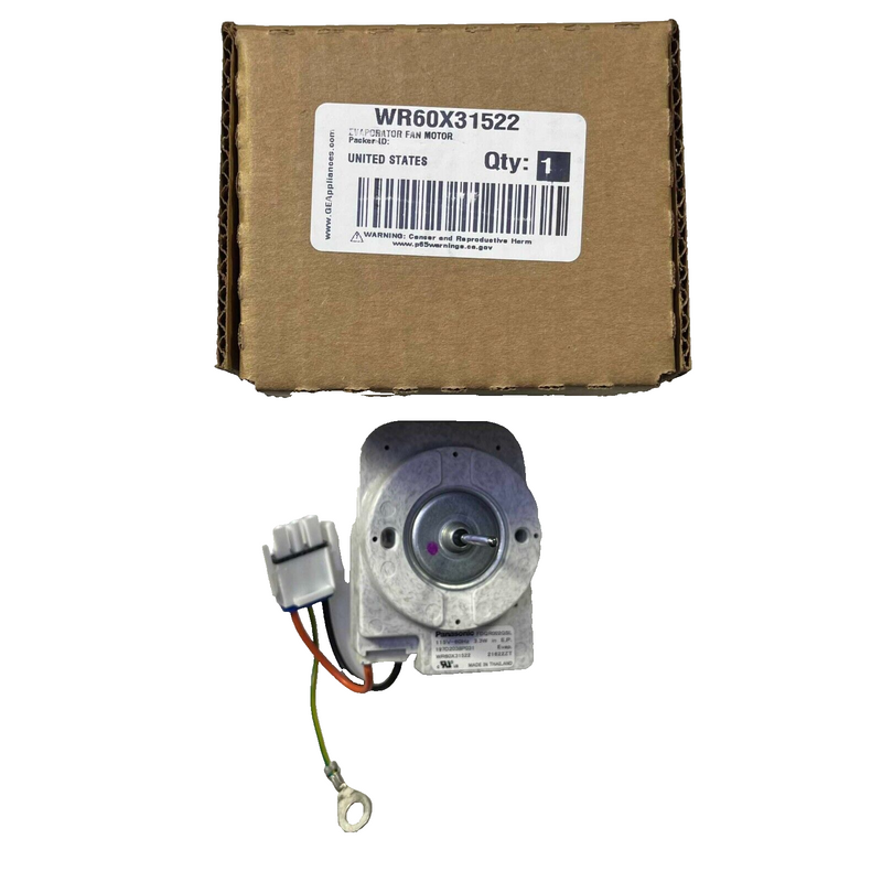 ✅OEM GE WR60X10141 WR60X10346 WR60X23584 Evaporator Fan Motor Assembly