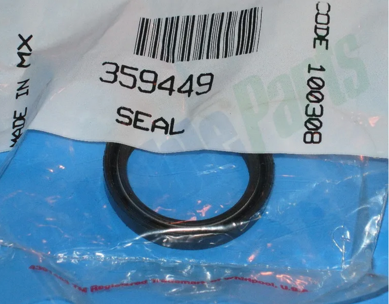 ✅OEM Washing Machine Lower Transmission Shaft Oil Seal 359449 WP359449 W11095997