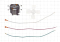 OEM Whirlpool 482469 Evaporator Fan Motor Kit 482469