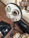 Pro Photo Studio Set 4 Socket Light Holder Umbrella