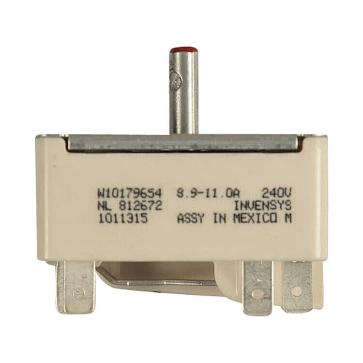 Authentic Whirlpool Burner Infinite Switch WPW10179654