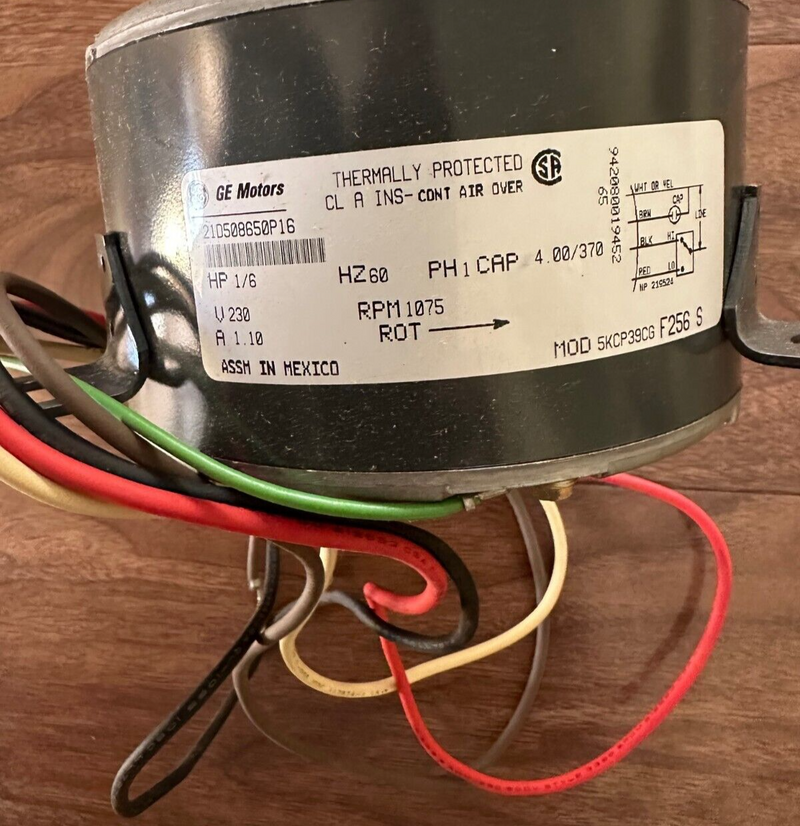 ✅OEM GE WP94X0013 Air Conditioner Fan Motor