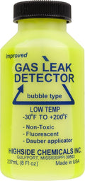 Gas Leak Detector Freon gas Chemicals Fluorescent Bubble Type 22008 8 Ounce