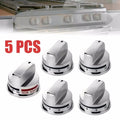 5 PCS Stove Knob Replacements for LG Gas Range LRG30355ST LRG30357ST LRG30855ST