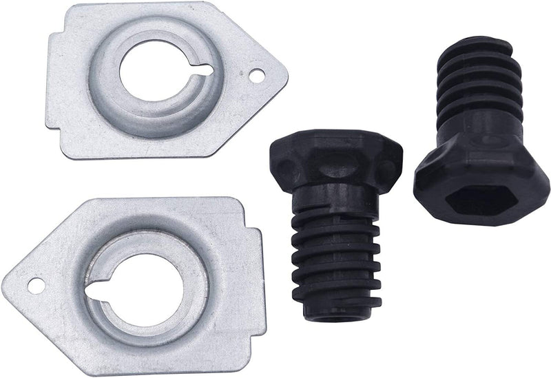 2 Pack Dryer Leg for Samsung DC97-12150A AP4210694 DC61-01693A DC97-12150B