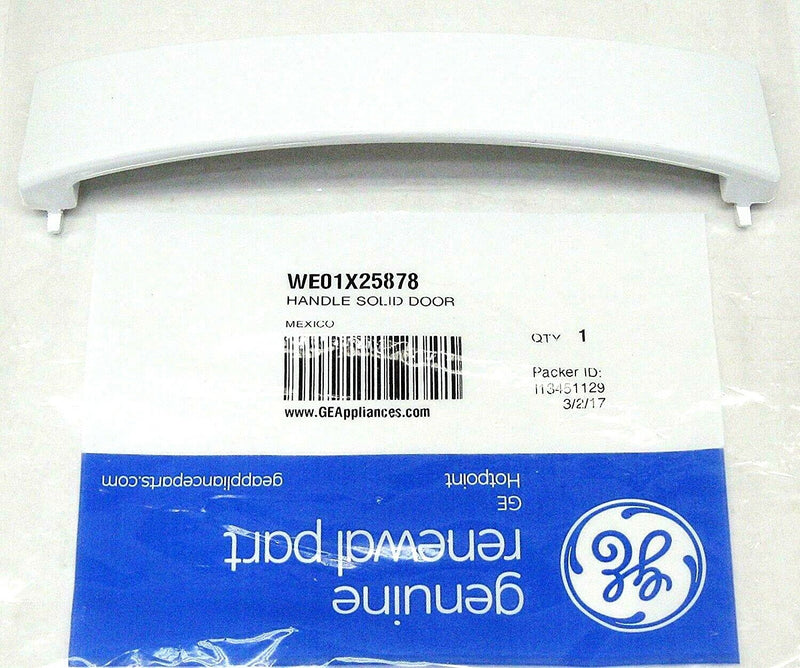 ✅OEM GE WE01X25878 Dryer Door Handle WE1M1068 AP6039697 PS11772025