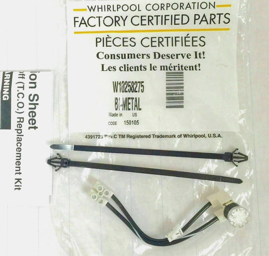 ✅OEM Whirlpool W10258275 WPW10258275 Dishwasher Thermal Fuse