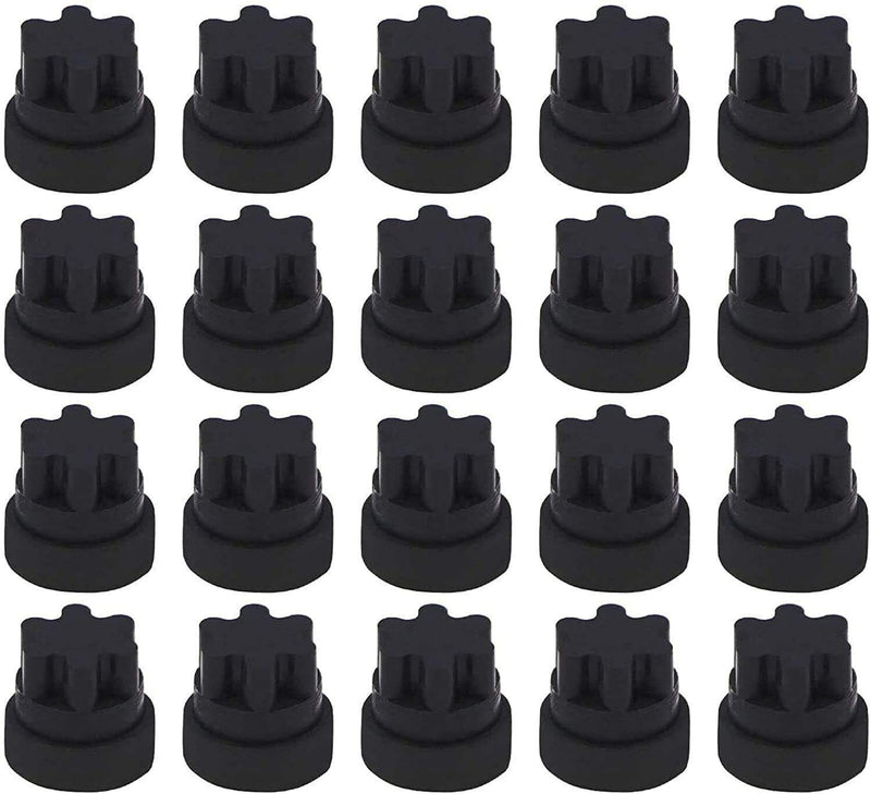 20-Pack Rubber Grate Feet for Thermador, Bosch 00637940 00618112 617174