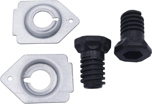 2 Pack Dryer Leg for Samsung DC97-12150A AP4210694 DC61-01693A DC97-12150B