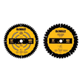 Miter Saw Blade Combo Pack, 12” Blades, 40 Tooth & 60 Tooth, Fine Finish, Ultra