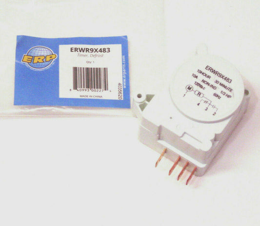 Refrigerator Defrost Timer 10Hr 35Min For GE WR9X483 ERWR9X483